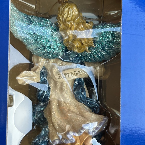 NIB Vntg Christopher Radko Hand Painted Limited Edition Angel Of Hope Ornament - Picture 5 of 10